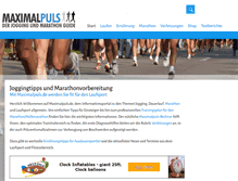 Tablet Screenshot of maximalpuls.de