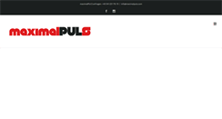 Desktop Screenshot of maximalpuls.com