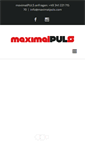 Mobile Screenshot of maximalpuls.com